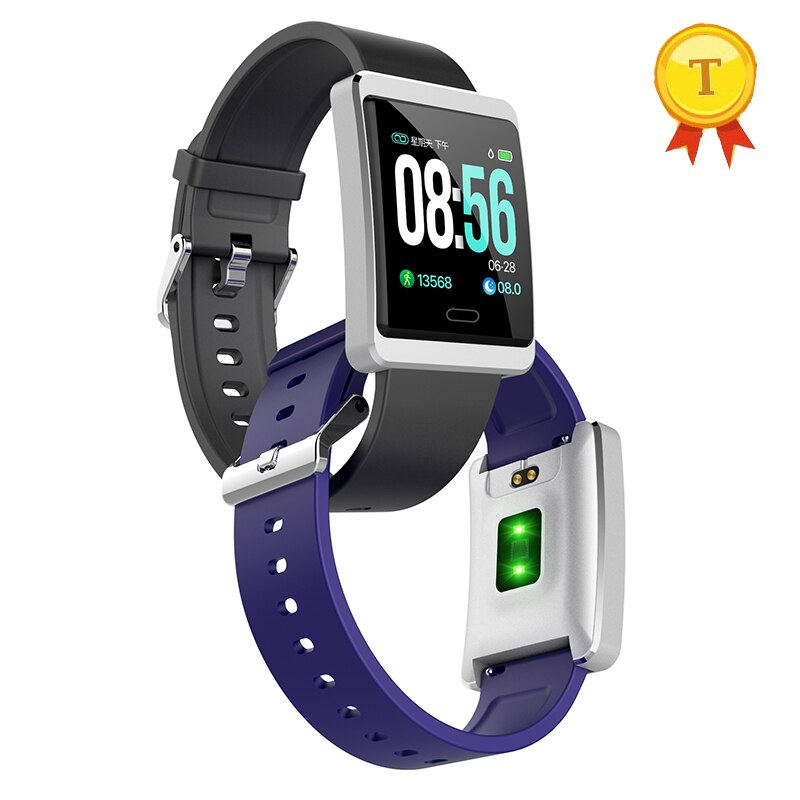 Beste om te trouwen nieuwste hartslag activiteit slaapmonitor siliconen armband horloge slimme armband slimme band voor vrouwen