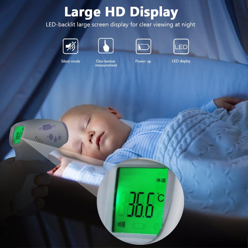 Non-Contact Infrared Human Body Thermometer Home Hand-Held Digital Thermometer Temperature Measurement Meter