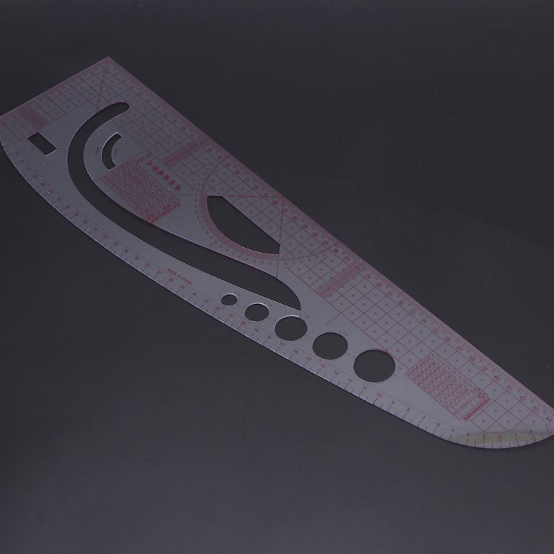 Multi-function Sewing Ruler Measure for Making Clothes Tailor Craft Tool Plastic