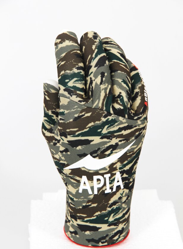 Japan 'S Apia Winter Vissen Handschoenen Waterdichte De Binnenste Gecoat Titanium Warm Drie Vingers Outdoor Sport Mannen Handschoenen: green / XL