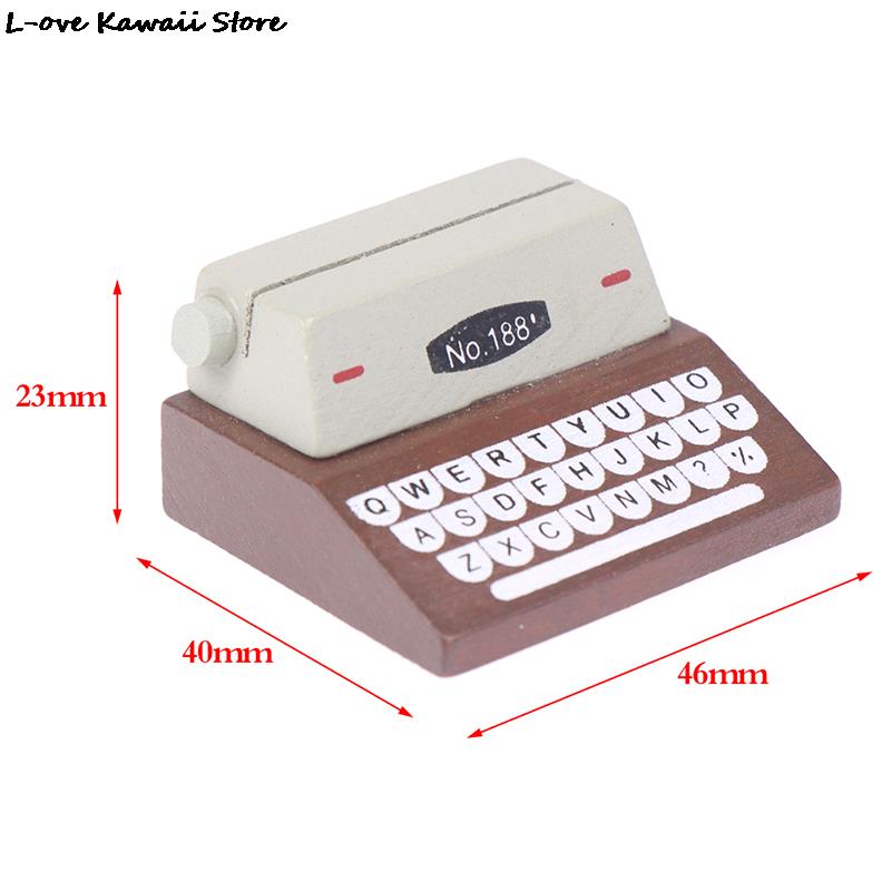 Juego de muebles para casa de muñecas en miniatura, Mini Kit de juguete, accesorios, TV, cocina, nevera para el hogar, juego de simulación para niños, estatuilla Diy: Verde
