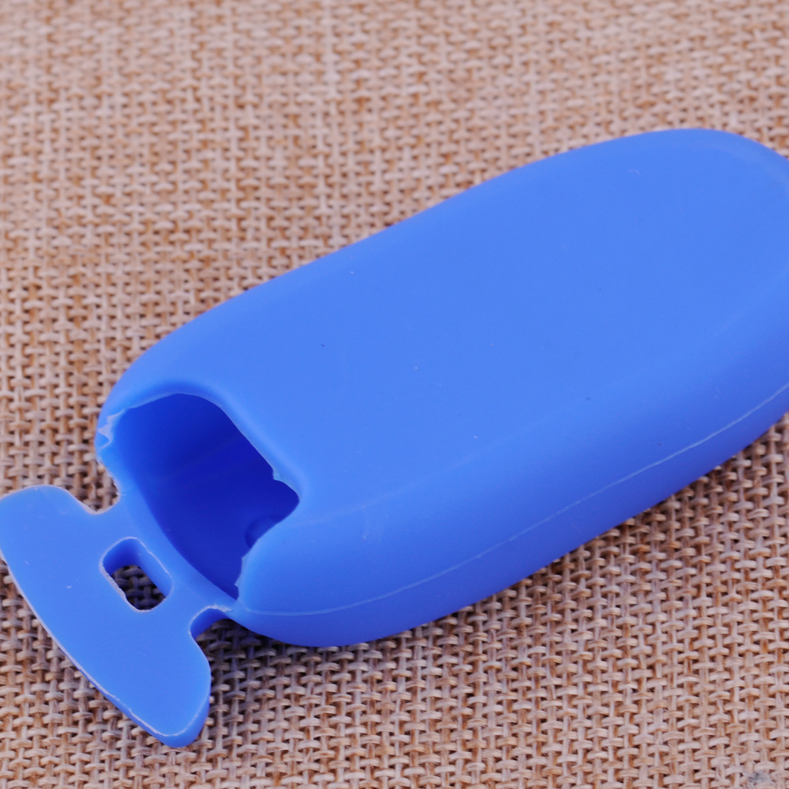 Citall silikone 3 knapper bil fjernbetjening nøgle fob skin shell cover case holder passer til tesla model sx