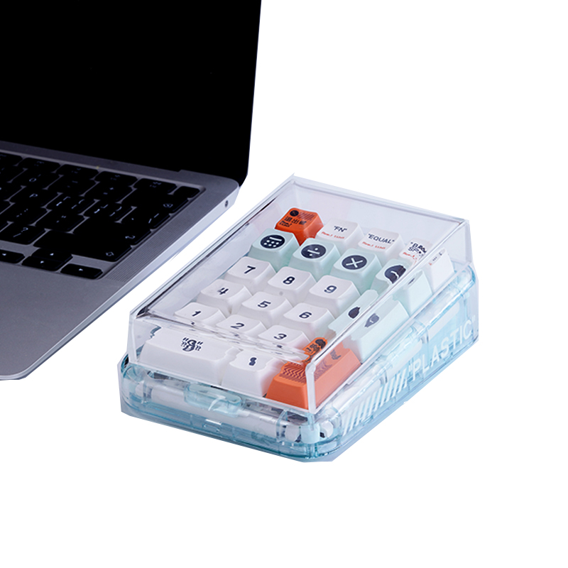 Full Curved 17 Keys 21 Keys Mechanical Keyboard Non-glue Clear Acrylic Dust Cover Compatible 17 PAD 21PAD MOJO PAD K3 GK21