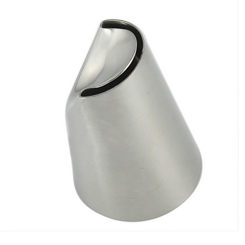 8Pcs Big Size Russische Pastry Icing Piping Nozzles Rvs Decorating Tip Cake Cupcake Decorateur Rose Accessoires Keuken