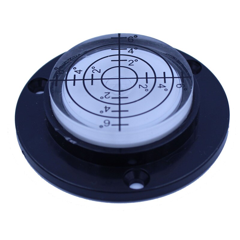 Haccary bullseyes waterpas universeel waterpas waterpas rond horizontaal waterpas kralen met basis maat 50*12mm