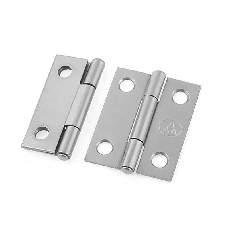 Rechteck Klapp Schrank Schrank Tür Scharnier Hardware- 1.5"