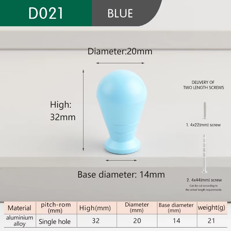 Colourful Round Knobs Drawer Knobs Cabinet Pulls Kitchen Handle Furniture Small Handle For Kids Room Hardware Furniture Hardware