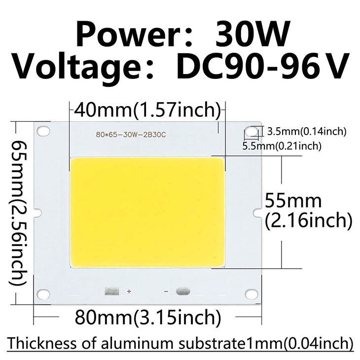 LED Kolben Lampe Perle 10W 20W 30W 50W 100W 150W 200W Flut Tafel Licht LED Birne Strahler draussen Chip Diode Quadratische Lampe Kalt Weiß: verrotten