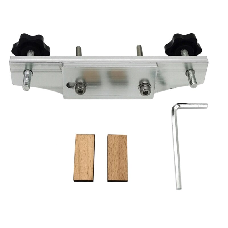 Metal Guitar Bridge Clamp Stainless Steel Guitar Bridge Bonding Tool for Luthiers Guitar Accessories