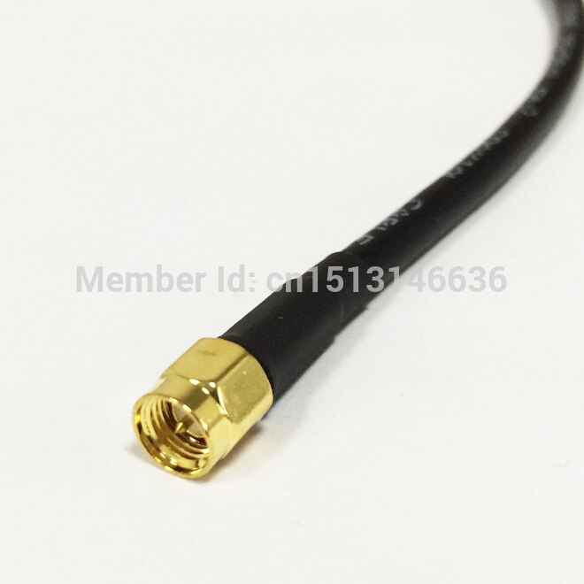 Modem Coaxkabel SMA Stekker Connector Schakelaar SMA Stekker Connector RG58 Kabel Pigtail 50 CM 20 "Adapter