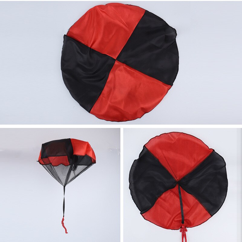 Hand Gooien Mini Spelen Soldaat Parachute Speelgoed Voor Kinderen Outdoor Fun Sport Kinderen Educatief Parachute Spel