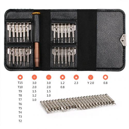 25In1 Screwdriver Set Portable Multifunctional Hex Screwdrivers for Phones Laptop Repairing Screwdrivers Set Repair Hand Tools: Default Title