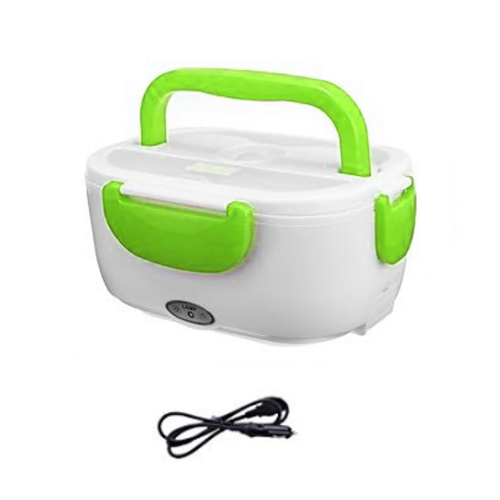 Mini elbil värmeisolering termo matlåda laddning riskokare multifunktionell plugg plastlåda tätning bestick