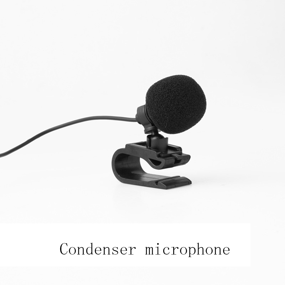 Car Microphone Micro Car Radio 3.5mm Jack Mic Stereo Mini Wired External Microphone For Auto Dvd Radio 3m Long Mini Microfono