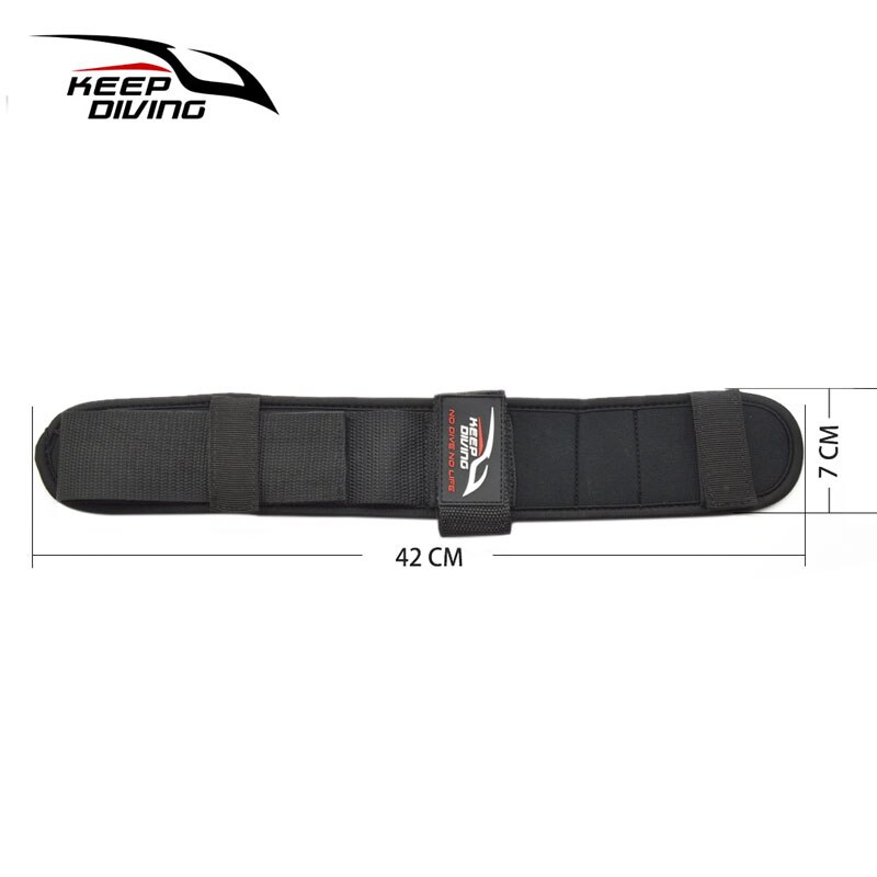 Verstelbare Scuba Neopreen Duiken Backmount Schouder Pad Sidemount Schouder Pad voor 5 CM Brede Bandjes