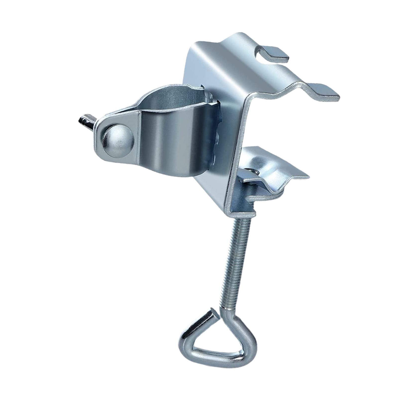 Pince à parapluie pour terrasse, camping, cour, clôture et jardin, support de parapluie, support de balcon