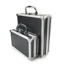 Alloy Toolbox Storage Case Tool Box Aluminium Portable Tool Case Travel Luggage Organizer Case Safety Box