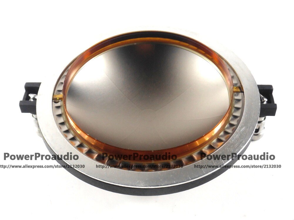 2 PCS Speaker Diaphragm - 8 Ohm - Metal - Replacement Part for B&C DE880TN DE885TN DE90TN DE95TN DE980TN DE985TN