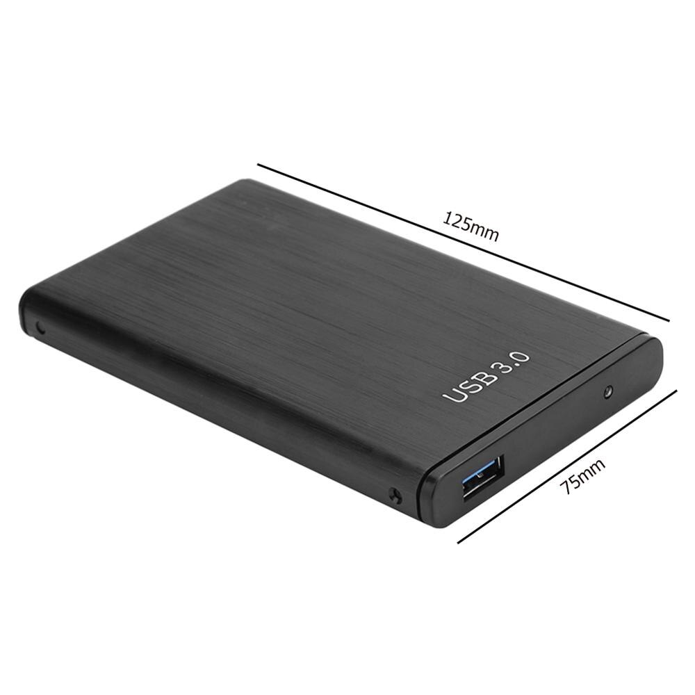 Boîtier externe portable pour disque dur usb 3.0 gbit 6 s , compatible avec les disques durs ssd 8tb 2.5 (windows et mac os)