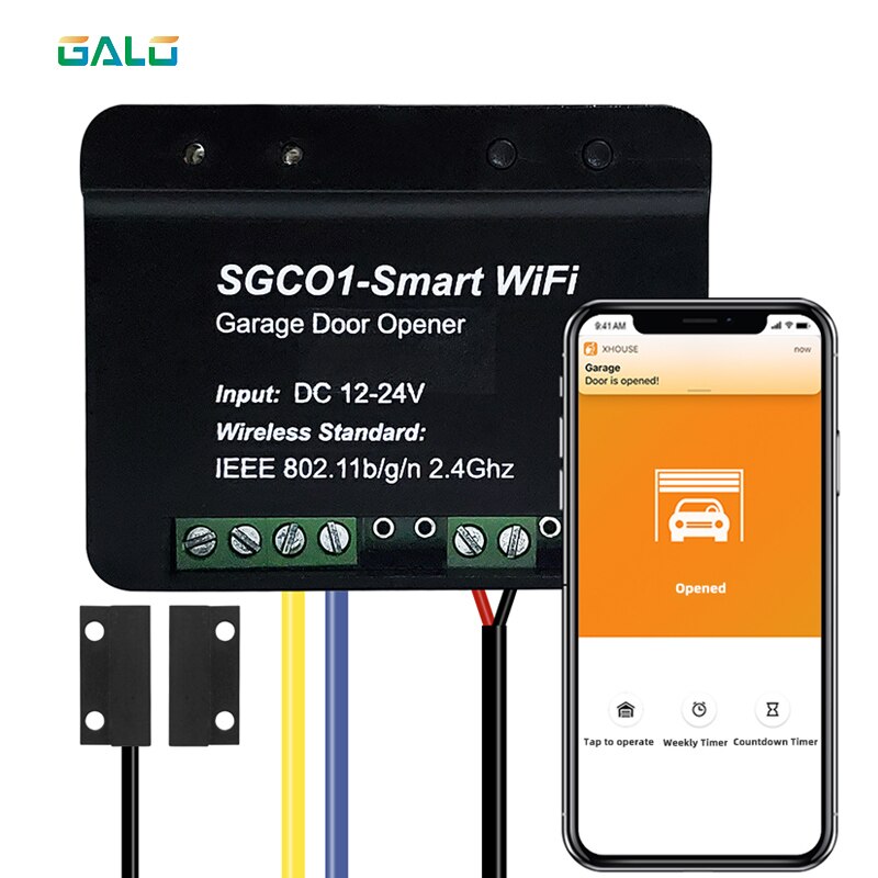 Swing Schuifpoort Opener Wifi Afstandsbediening Garagedeuropener Ontvanger Wifi Smart Ontvanger