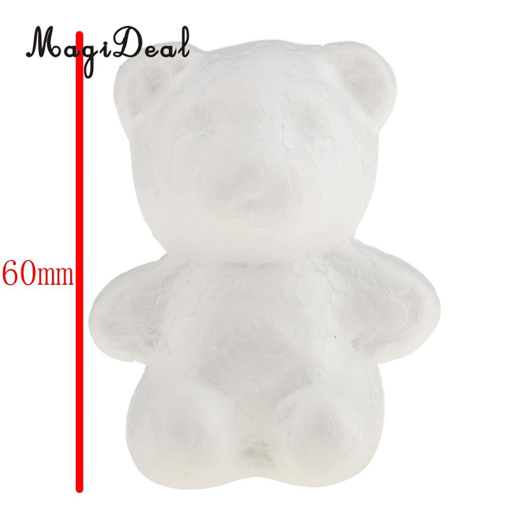 Phenovo 20pcs/Lot Butterfly/Star/Bear Shaped Styrofoam Foam Ornaments for DIY Modelling Craft Christmas Trees Decor Kids Craft