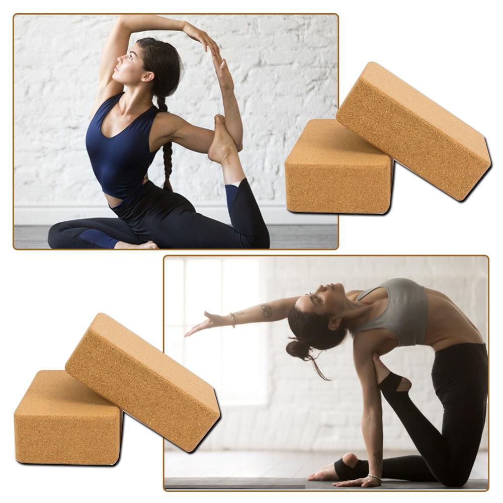 Yoga blok kork foam roller motion fitness high density yoga mursten yoga hjælpemidler begynder dans fitness træning yoga udstyr