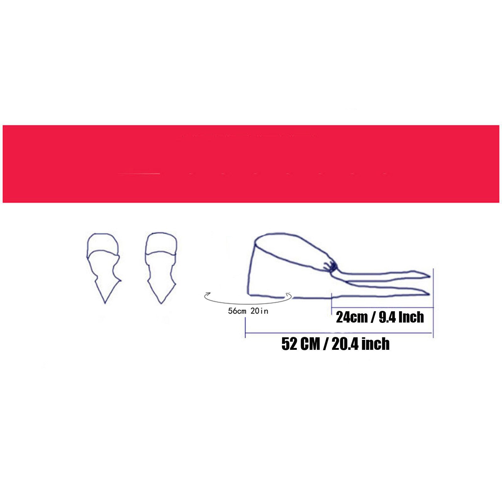 Nursing Caps Scrubs Hat Working Cap Sweatband Bouffant Turban Hat Button Tie Back Adjustable Sweat strip Adjustable Uniforme Cap