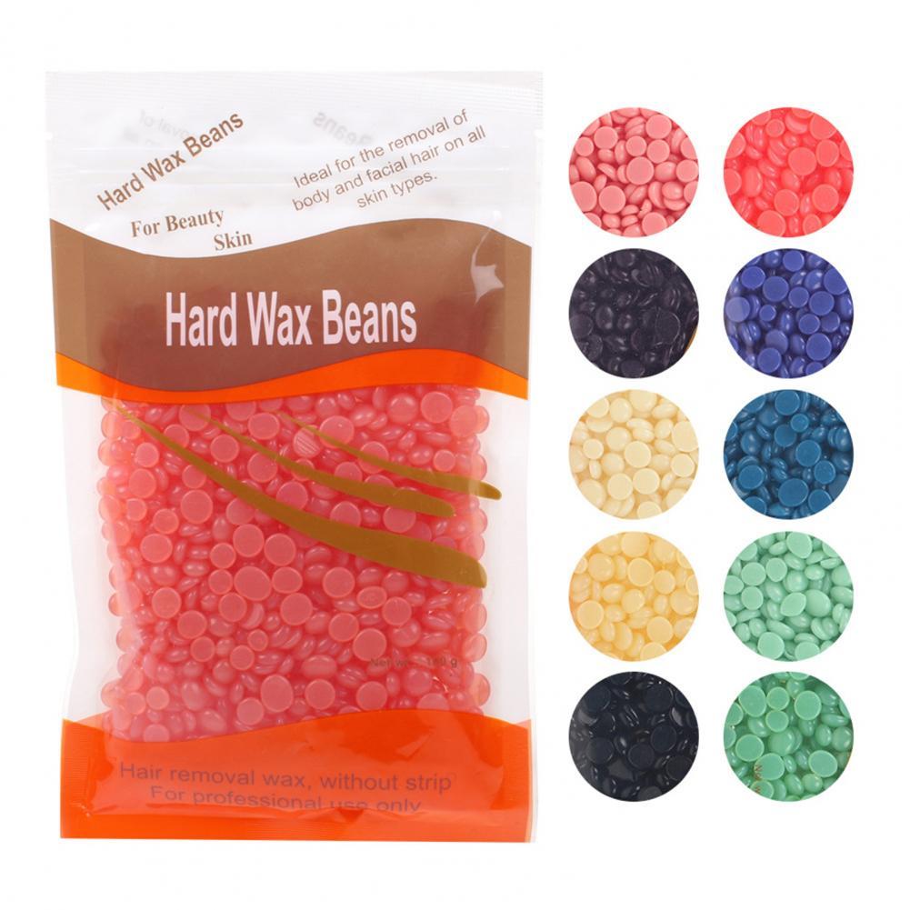Haricots de cire à effet rapide, 100 g/paquet, sans papier, pour éliminer les poils, herbes, Film dépilatoire unisexe