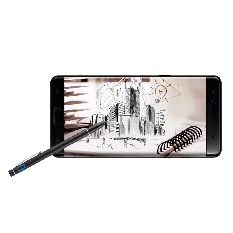 Lápiz óptico activo, punta fina, pantalla táctil capacitiva para ZTE Nubia Letv OnePlus Meizu LeEco LEAGOO Cubot Asus HP, funda para teléfono móvil