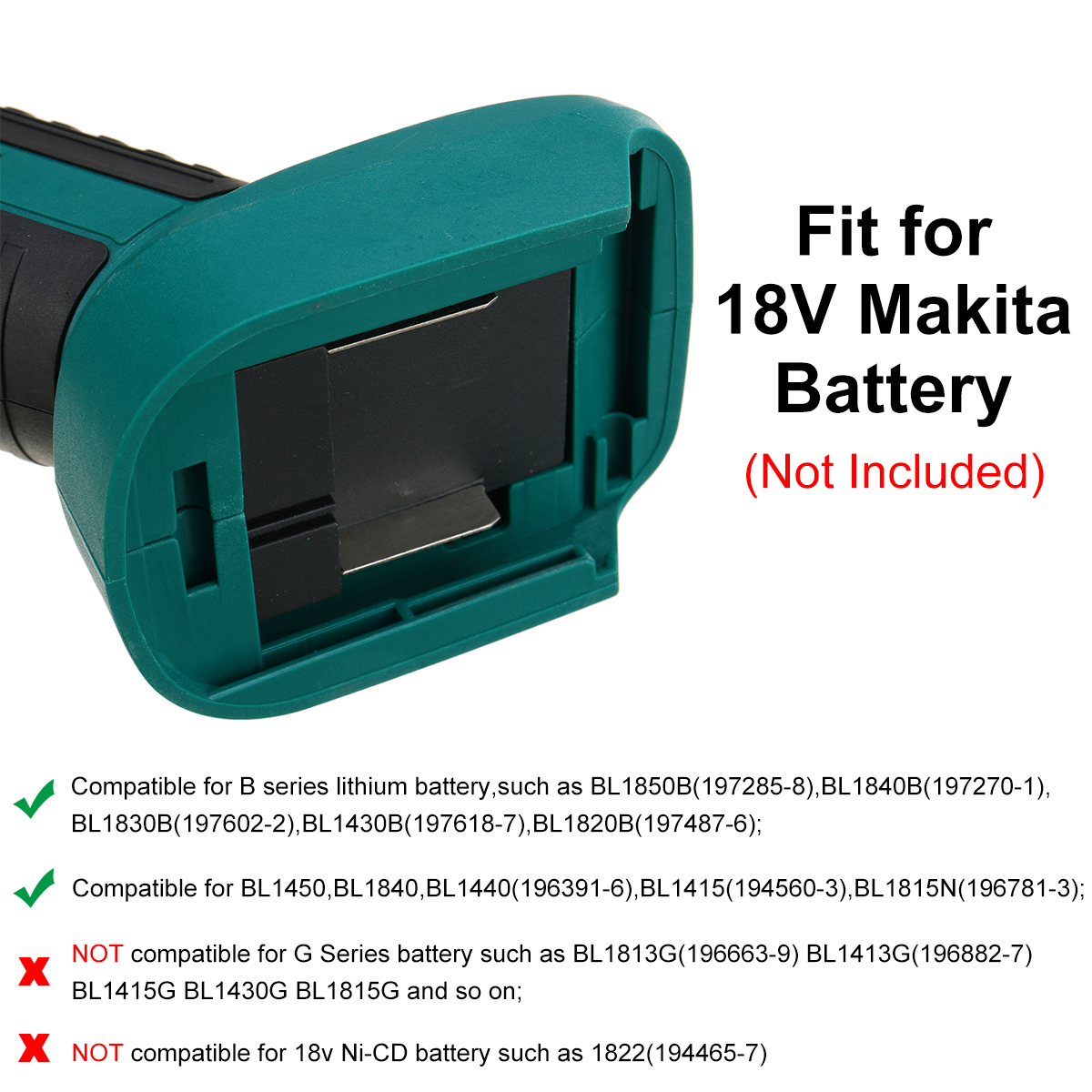 6 Speeds Adjustable Cordless Oscillating Multi Tool Variable Speed Renovator Woodworking Tool For 18V Makita Battery(No Battery)