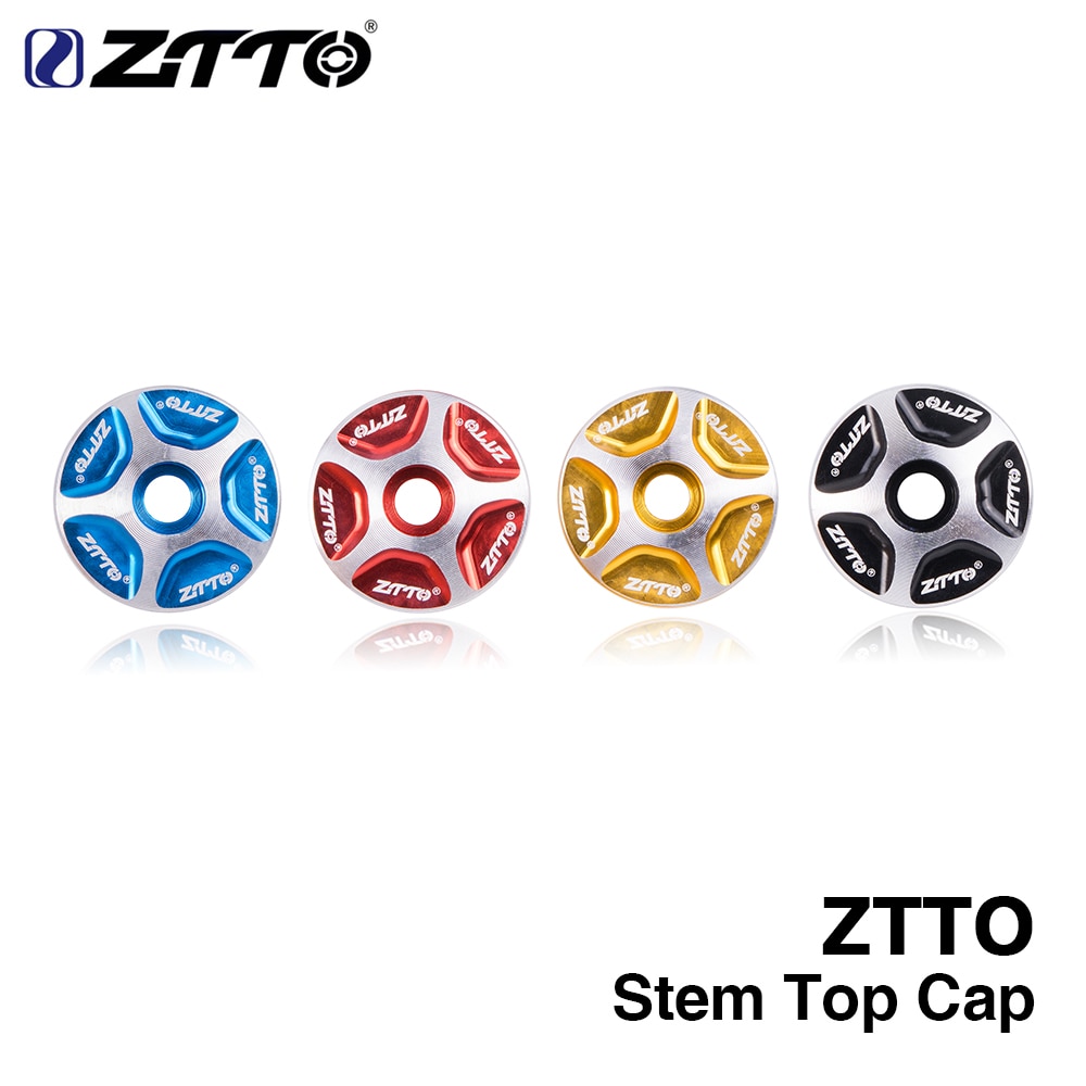 ZTTO MTB Fiets Headset stem Top Cover Cap vork 1-1/8 "Threadless Headsets Weg Mountainbike Aluminiumlegering Fietsonderdelen