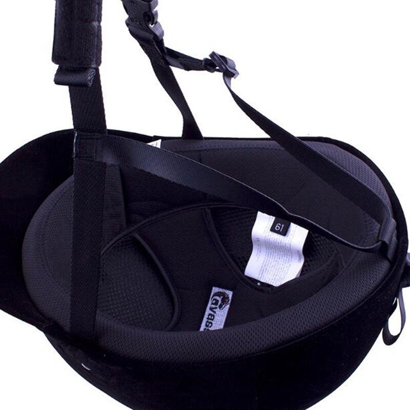 Cavassion Klassische Samt Unadjustable Reithelm in Reiten Sport