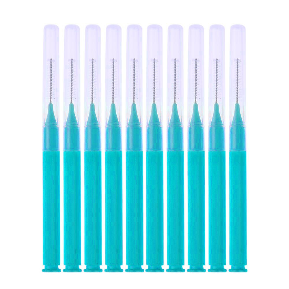 Interdental Brushes Dental Floss Teeth Brush Cleaning Toothpick Push-pull Interdental Brush Orthodontic Dental Cleaning: Default Title