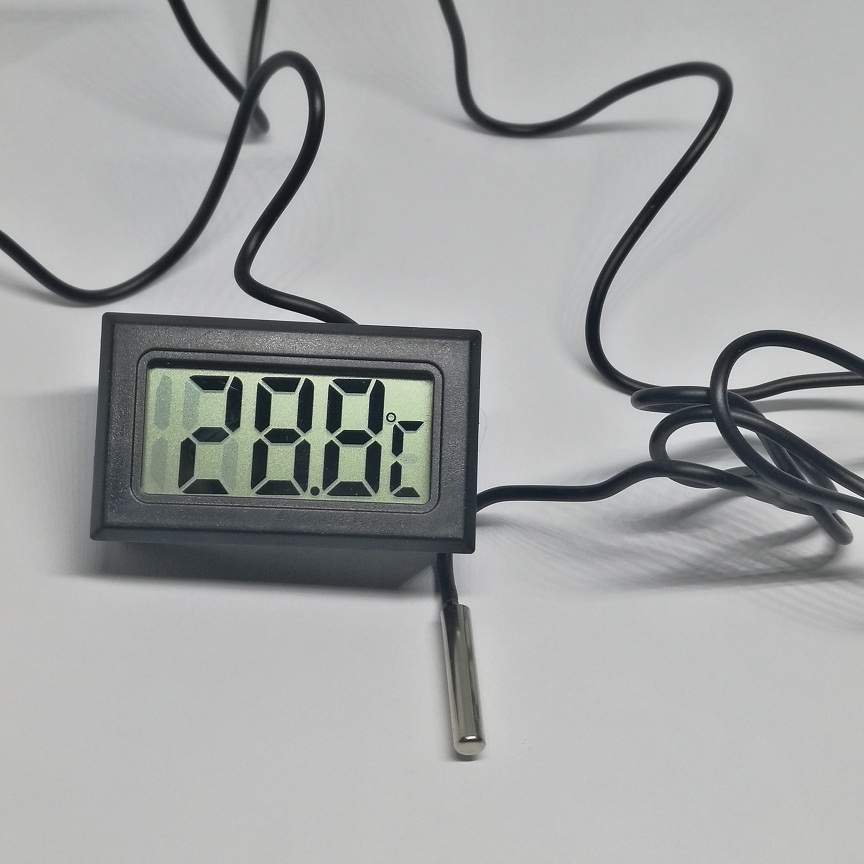 1PCS LCD Liquid Crystal Digital Display Thermometer With 1 Meter Sensor For Refrigerator Fish Tank Thermometer