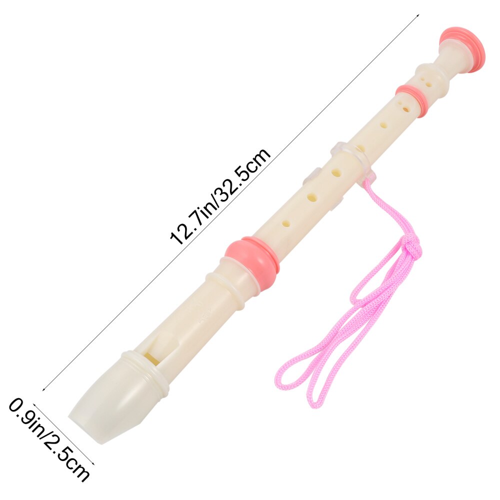 1 Set Soprano Recorder Educational 8 Hole Children Beginner Clarinet