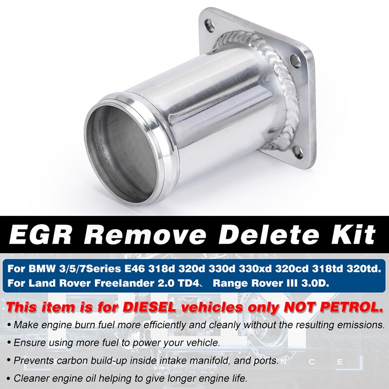 EGR REMOVAL KIT / EGR DELETE KIT BLANKING BYPASS FOR BMW E46 318d 320d 330d 330xd 320cd Car Accessories Auto Modification Parts