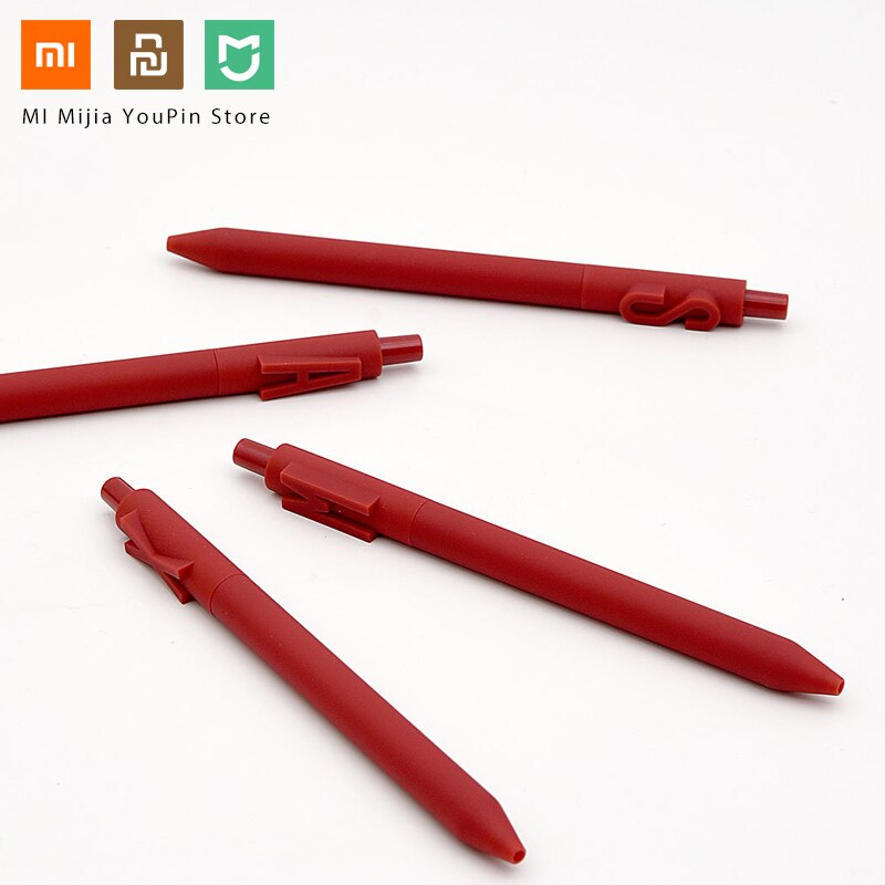 Xiaomi ALPHA Gel Pen Ballpoint Ball Point for School Offical Sign Signing Roll Rolling Pen Black Ink Roller Pens Christmas
