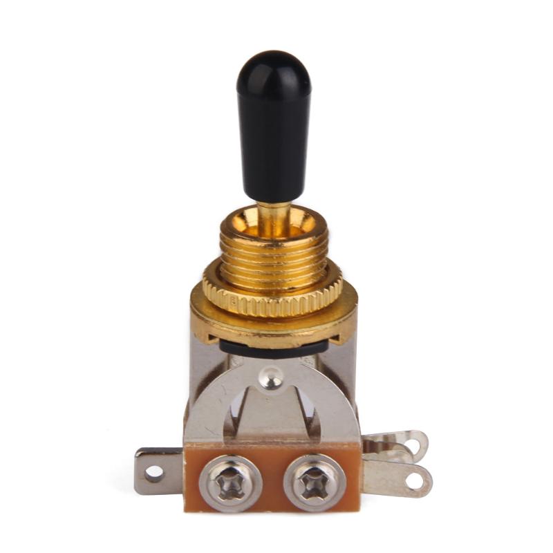 3-Way Guitar Pickup Switch Selector Pickup Toggle Switch Parts for Les Paul Gutar Accessories Z60: Gold