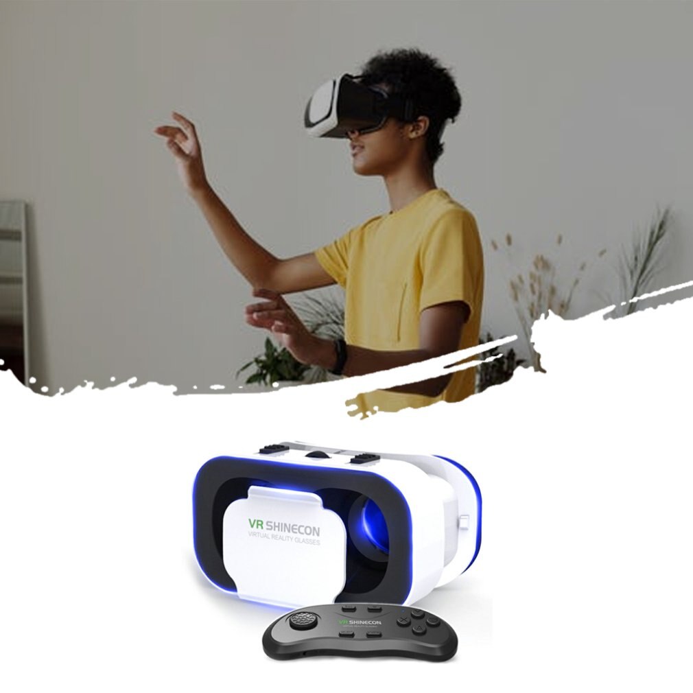 Virtual Reality Mini Glazen 3D Bril Virtual Reality Bril Headset En Handvat Voor Google Kartonnen Smart Supply