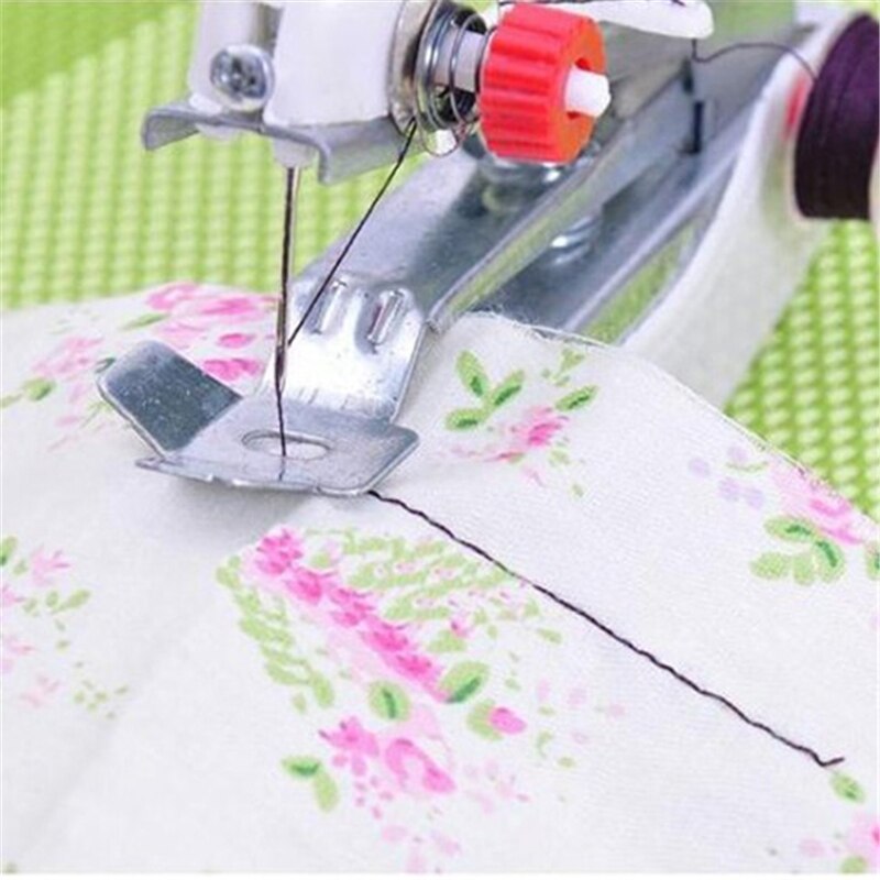 Portable Mini Hand Sewing Machine Household Quick Stitch Sew Sewing Tool Sewing Cloth Fabric Handy Needlework Sewing Accessories