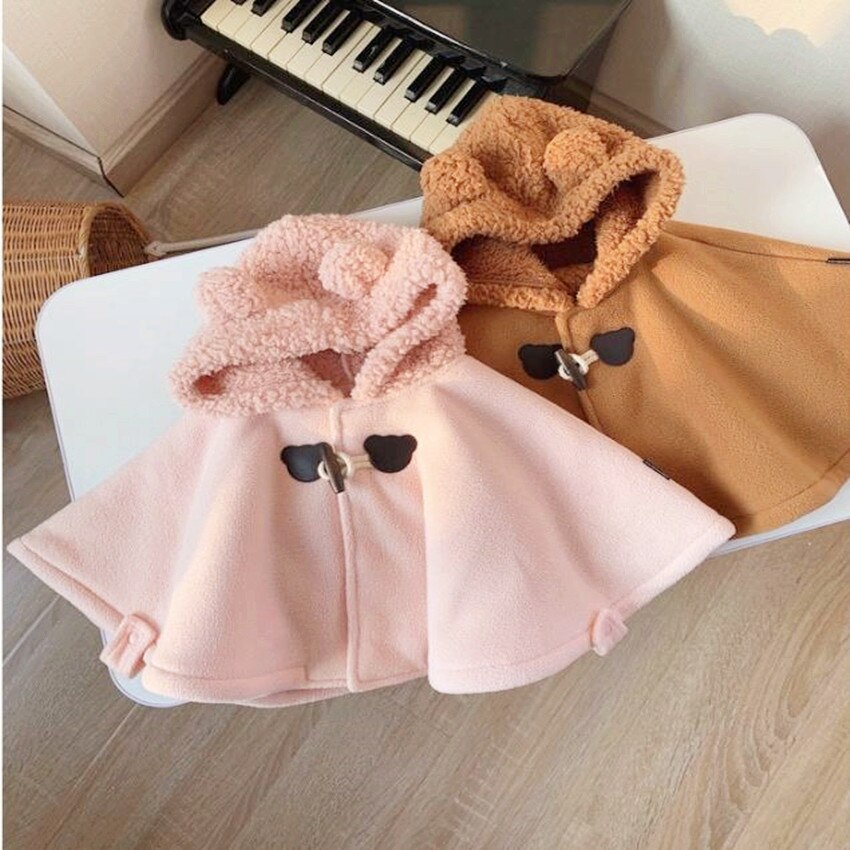 Manteau d'hiver en coton pour enfants, vêtements à capuche, couleur unie, pour filles et garçons, manteau décontracté, à la , vêtements d'extérieur