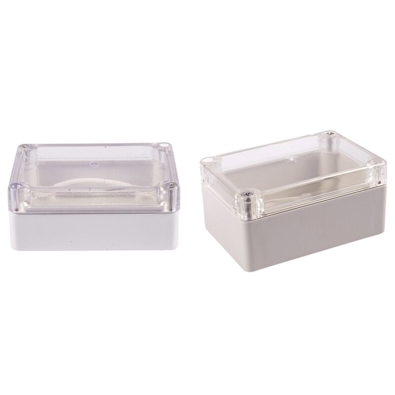 85x58x33mm Plastic Electronic Cable Project Box Enclosure Case with Electronic Project Junction Box 100x68x50mm: Default Title