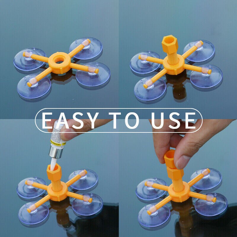 thumbnail image 2 of Cordless Windshield Drill & Chip Repair Resin Kit – Auto Glass Tool 2 of 4
