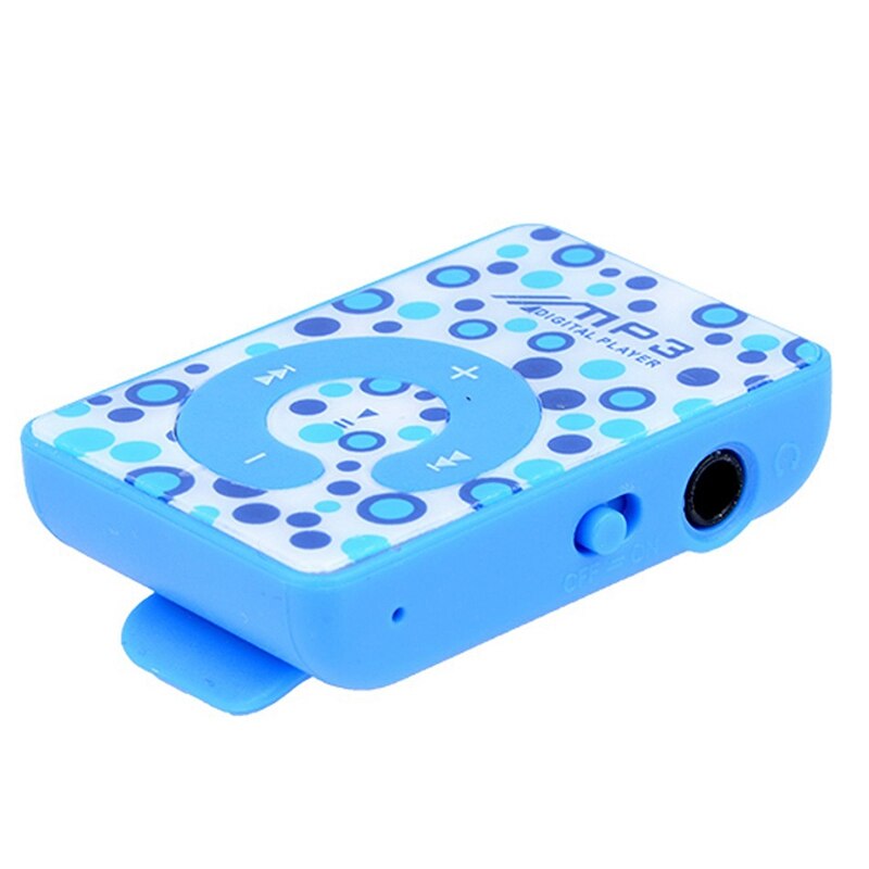 Mini Clip USB MP3 Musik Media Player mit Micro TF/SD Card Slot und Kopfhörer