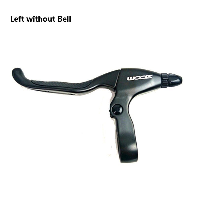 ZOOM MTB V-brake Disc Brakes Aluminum Alloy Disc Brakes Lever with Bell Mountain Bike Bicycle Brake Handle Crank Ring: left no bell