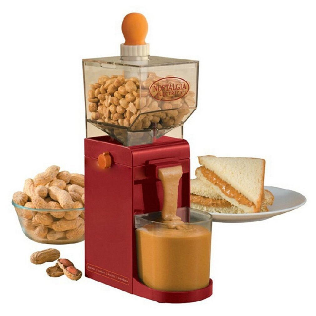 Machine de traitement du beurre de cacahuètes pour la maison, Portable, entièrement automatique, moulin à café, pour le beurre de cacahuètes