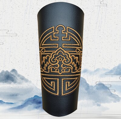 Ancient Hanfu Bracer Men's Hat Flat Top Eaves Hat Chinese Ming Dynasty Cosplay Accessories Hanfu Hat Bracer Armguards For Men: Style W