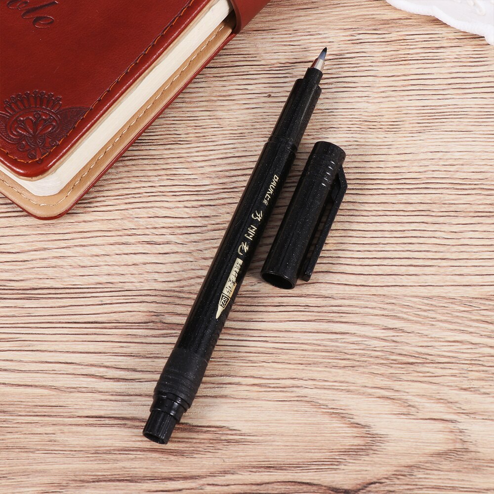 1 Set of Calligraphy Pens Chinese Japanese Kanji Characters Writing Brushes Refillable Pens Marker Pens Ink Pens Writing Signatu