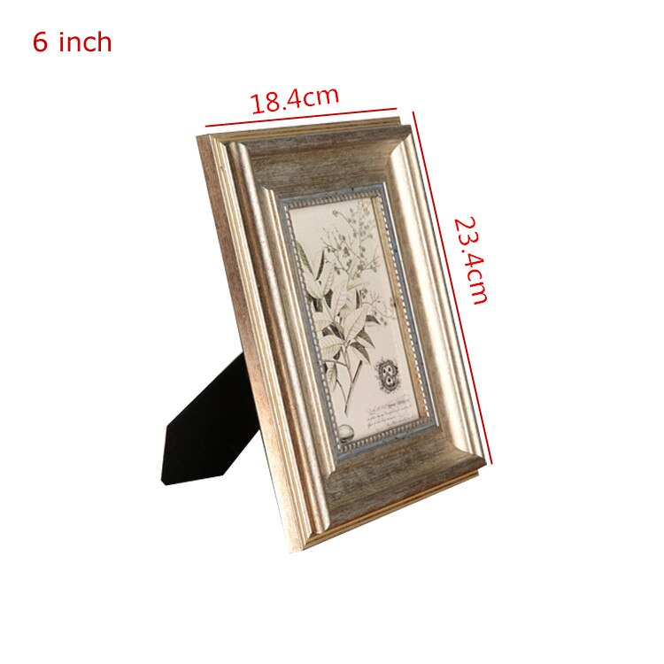 4/6/7/10 Inch Photo Frame Exquisite Picture Frame Desktop Decoration Photo Frame for Picture Baby Encadrement Photo 1 Piece: 6 inch