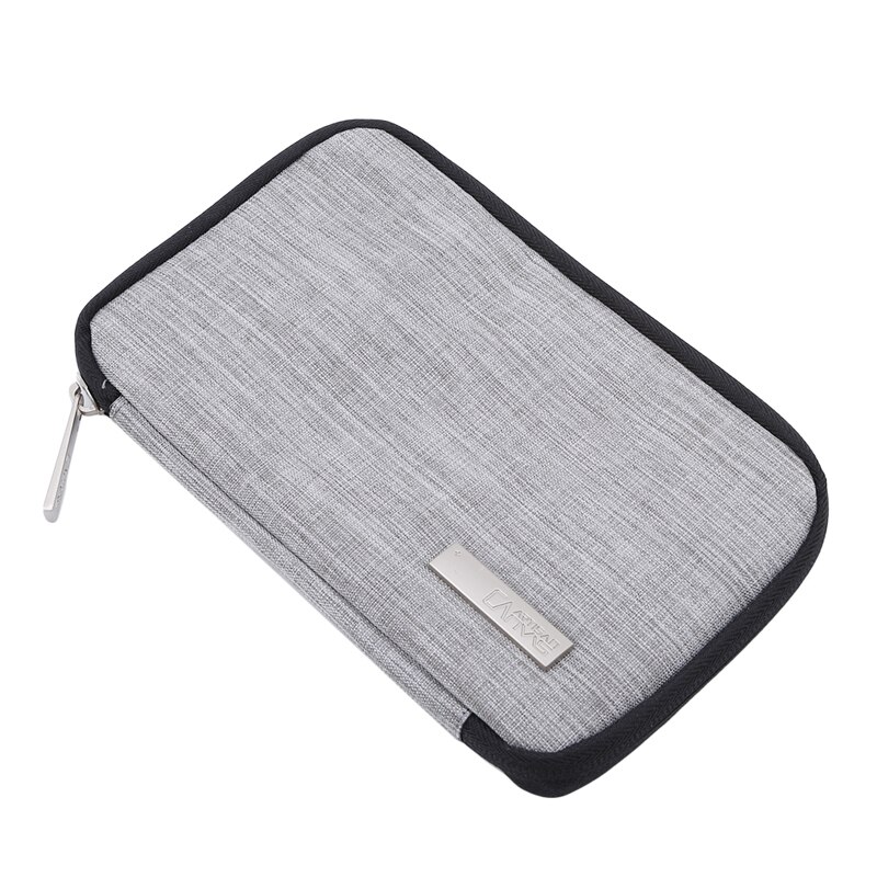 Bolsa Digital portátil para mujer, líneas de datos, paquete de Banco de energía, bolsa de viaje multifunción para hombre, accesorios, suministros, producto: light gray